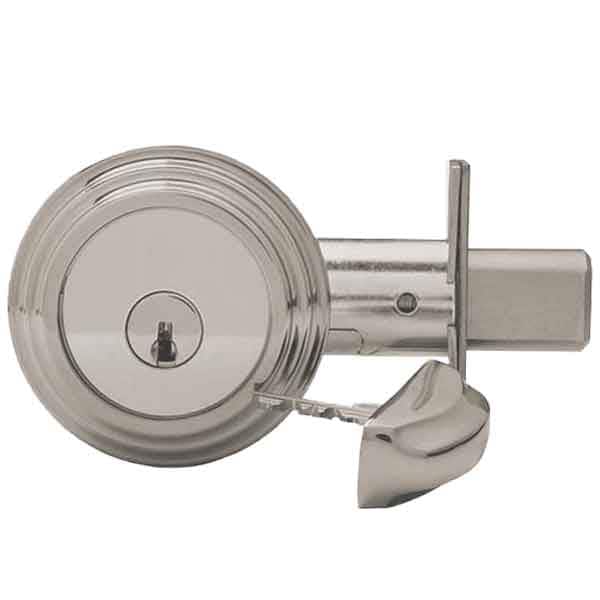 MEDECO:Residential BiLevel CAPTIVE  Deadbolt - 2-3/8" - Satin Nickel